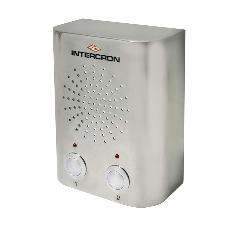 Intercomunicador de acero inoxidable

