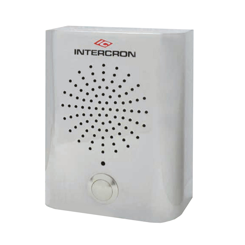 Intercomunicador de acero inoxidable