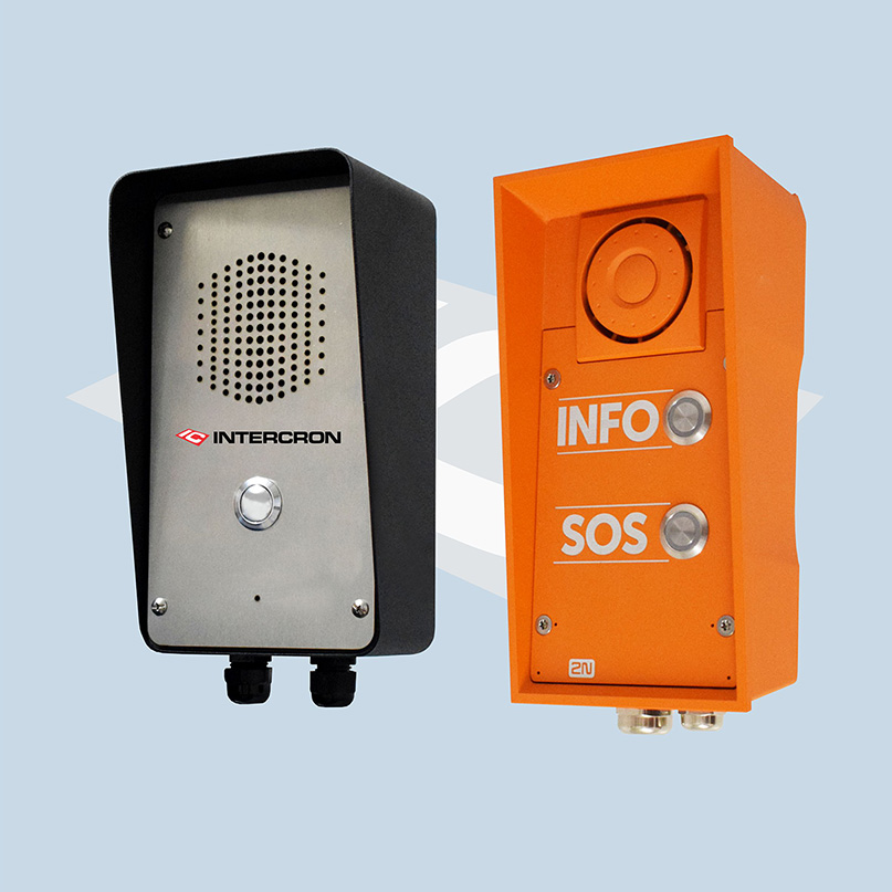 Intercomunicadores 
IP